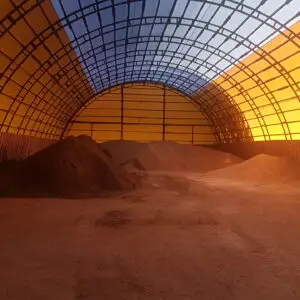 Kaarkatusega PVC-hall - Asula OÜ
