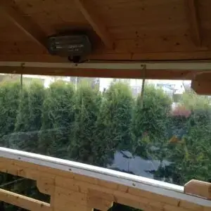 Läbipaistev PVC-kardin terrassile - Asula OÜ